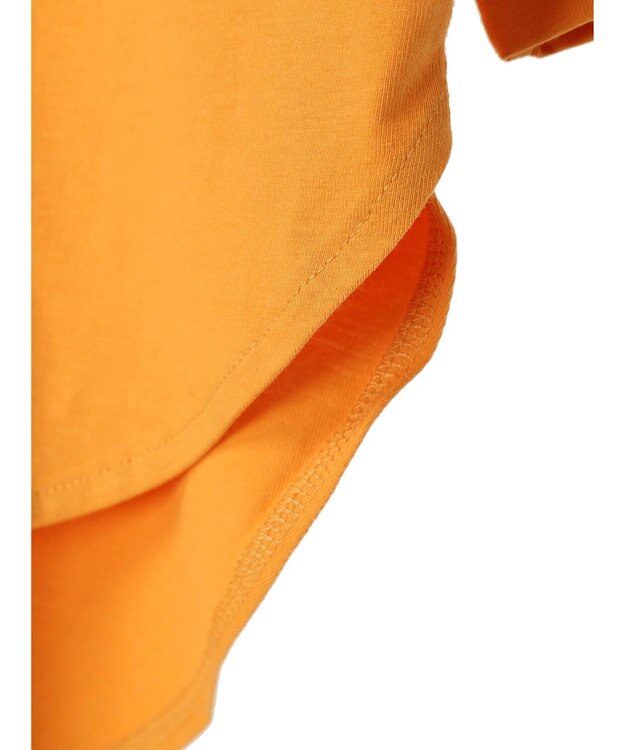 Green Parks バックカシュクール長袖チュニック Orange