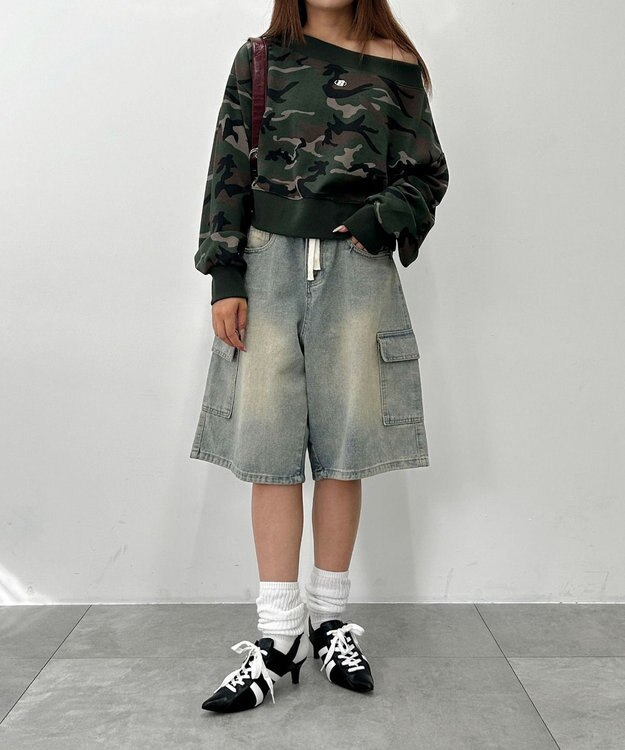 WEGO スニーカーミュール ブラック