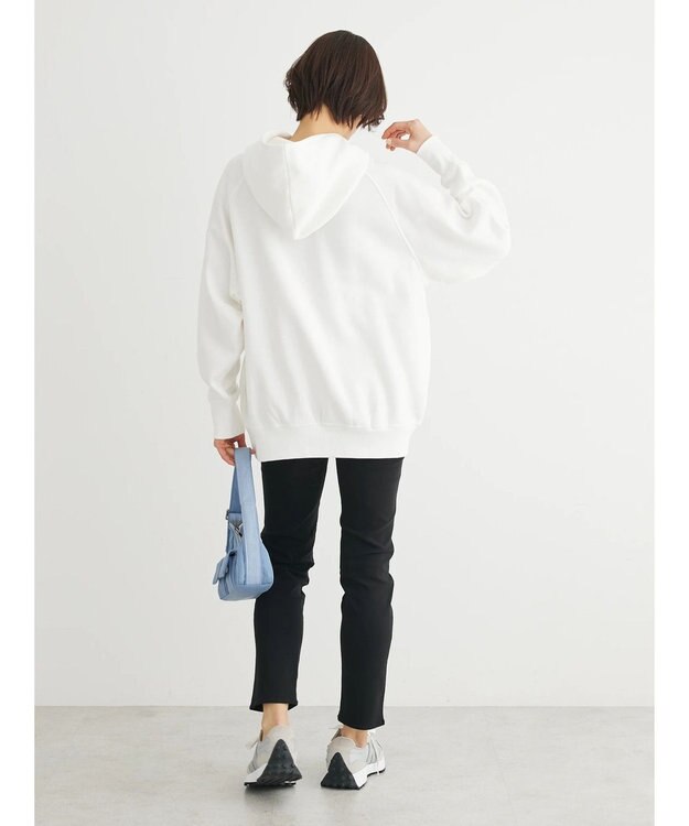 Green Parks 裏起毛裏毛パーカー Off White