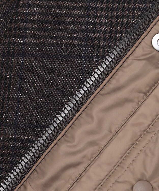 GOTAIRIKU 【山栄毛織】ウール×シルクハンティングジャケット ダークブラウン系4