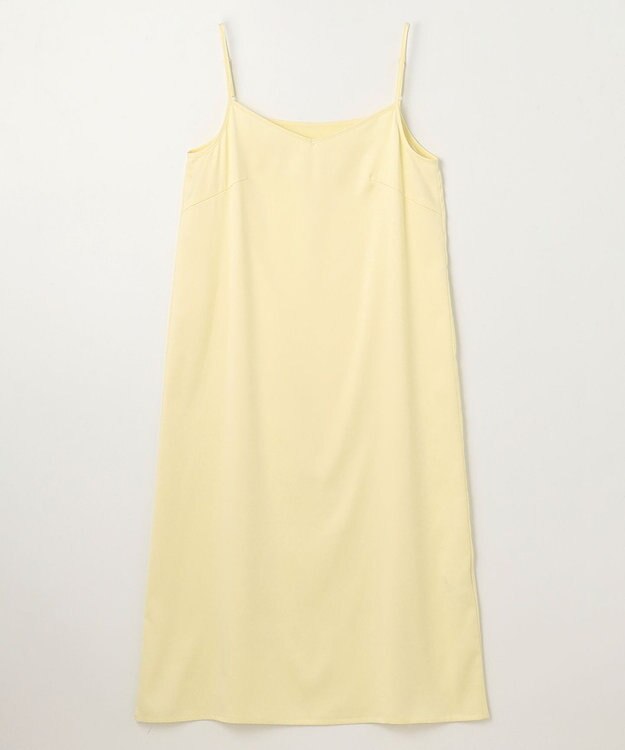 GRACE CONTINENTAL ビッグボタニカルシャツワンピース イエロー