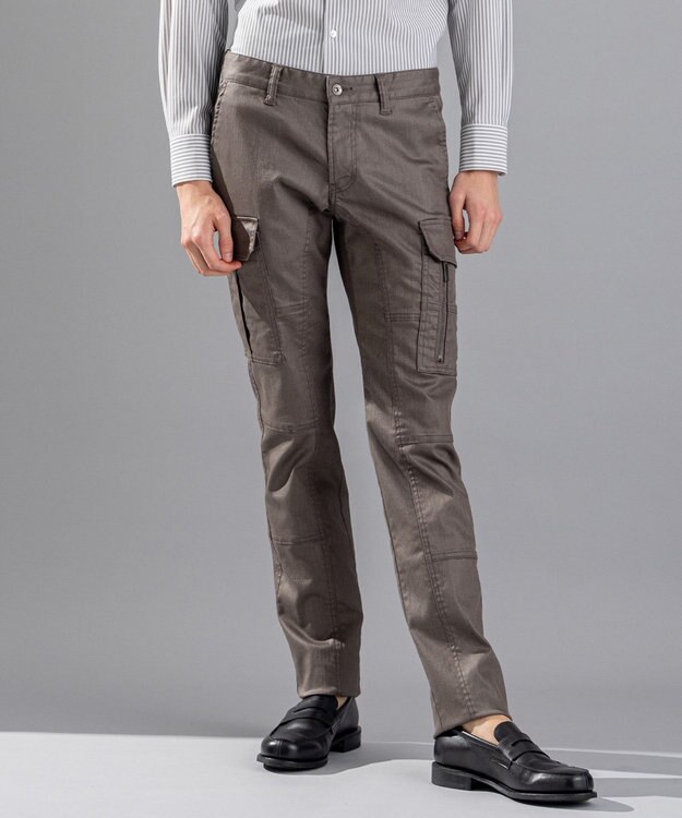 JOSEPH HOMME 【LEON 掲載】ハイパワーソフトストレッチ / STICK CARGO ブラウン系