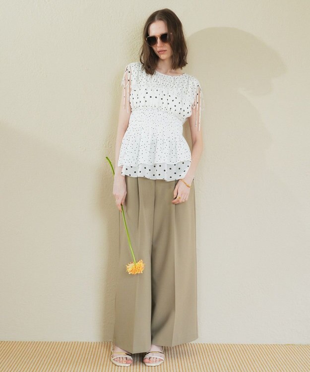 YECCA VECCA マリンパンツ Beige