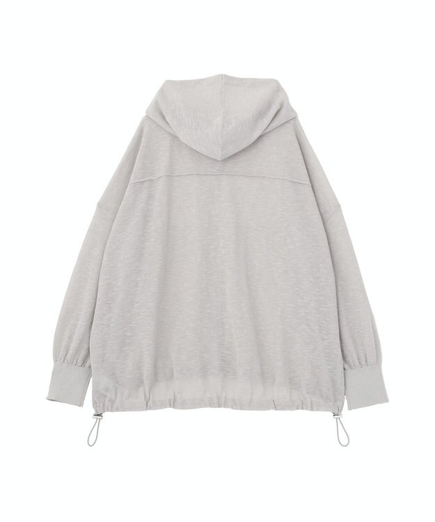Green Parks リングドットニットパーカー Light Gray