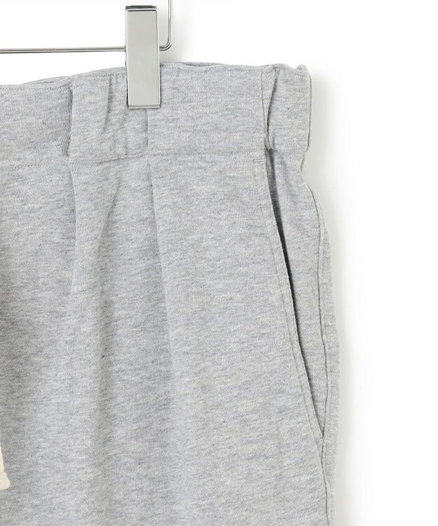 J.PRESS YORK STREET 【UNISEX】裏毛ワイドスウェットパンツ ライトグレー系