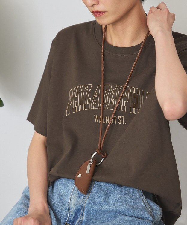 AMERICAN HOLIC マルチウェイキーチャームネックレス Brown