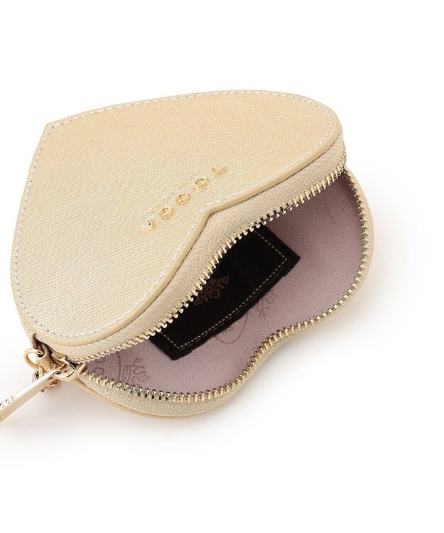 TOCCA 【八木アリサさん着用】WISH IN HEART CHARM POUCH チャームポーチ ゴールド系