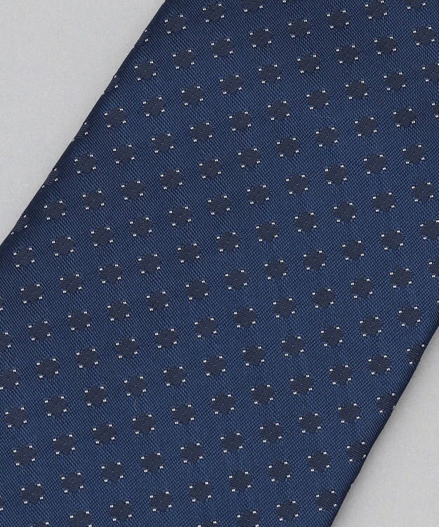 GOTAIRIKU GOTAIRIKU別注【日本製】シルク ネクタイ_ピンドット ネイビー系8