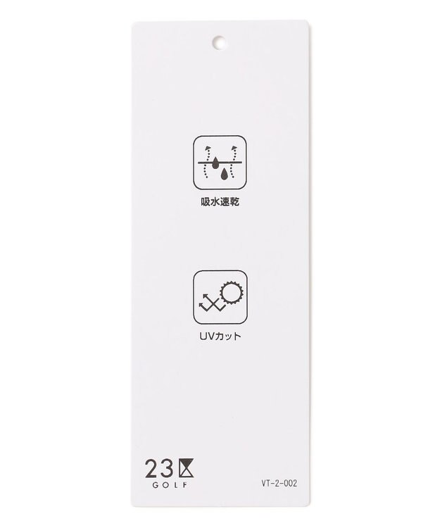 23区GOLF 【WOMEN】30デニールカノコ ハイネックインナー ブラック系