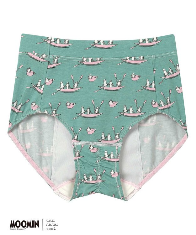 une nana cool 【ムーミン】MOOMIN × une nana ccol　ナイト用サニタリーショーツ ME