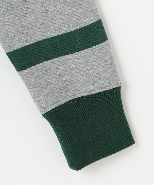 J.PRESS KIDS 【110-130cm】ボーダートレーナー グレー系1