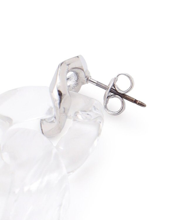 GRACE CONTINENTAL gren チェーンピアス クリア