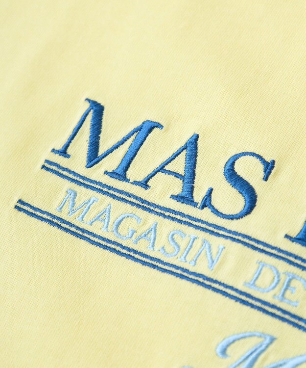 Green Parks 刺繍ロゴクロップドＴシャツ Yellow