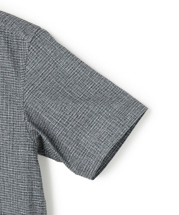 JOSEPH HOMME 【新型】トリコサッカーストレッチ　 レギュラーカラー半袖シャツ ＜新色＞グレー系5