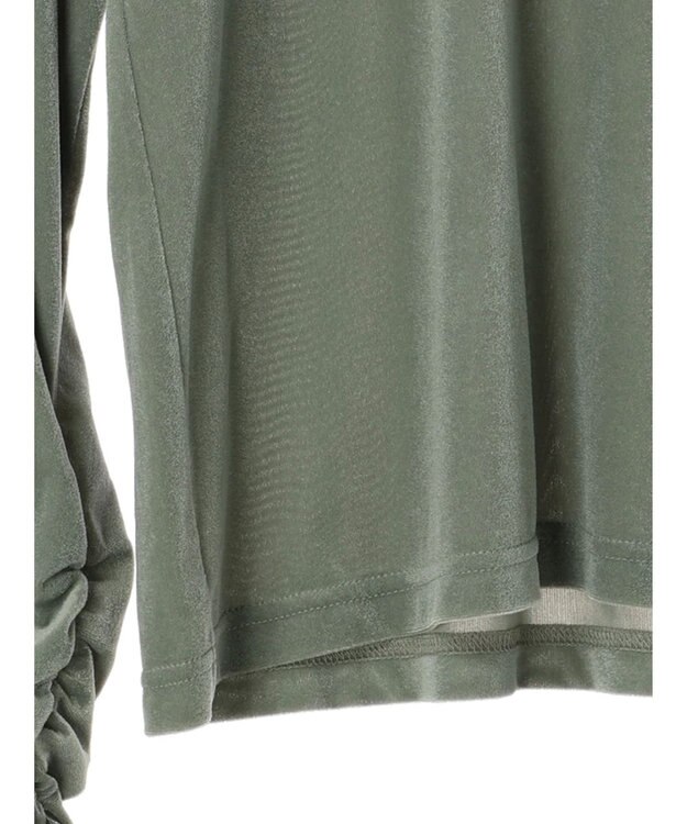 Green Parks ・ＳＵＧＡＲ　ＳＰＯＯＮ　シアーベロアハイネック Green