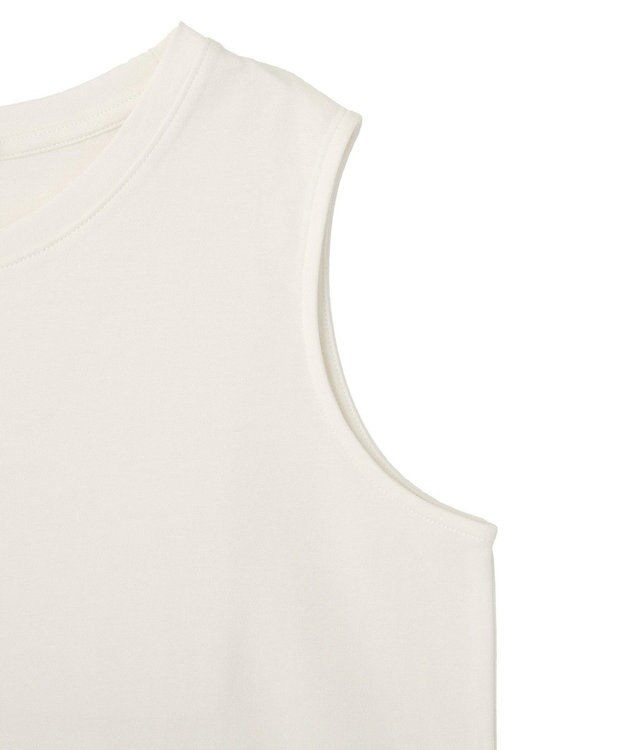 AMERICAN HOLIC ラウンドヘムタンクトップ Off White