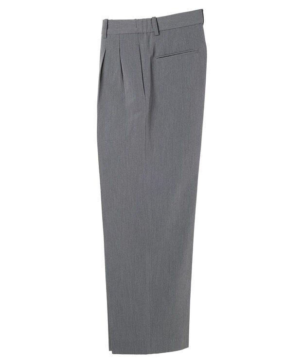 AMERICAN HOLIC 美・美・美あったかタックワイドパンツ Gray Mixture