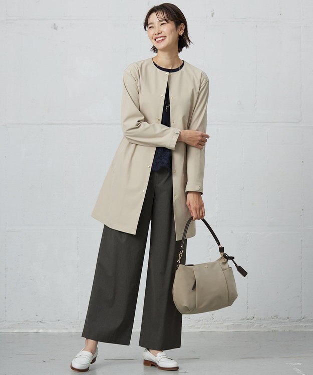 J.PRESS LADIES 【新色登場！・WEB限定カラーあり・2way】ナイロン ショルダー バッグ ベージュ系1