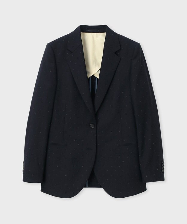 Paul Smith ドビーピンドット ジャケット ネイビー