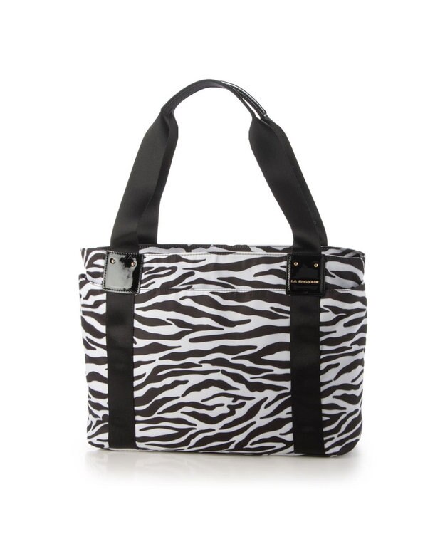 LA BAGAGERIE 【インクジェットプリント】トートバッグ ゼブラ