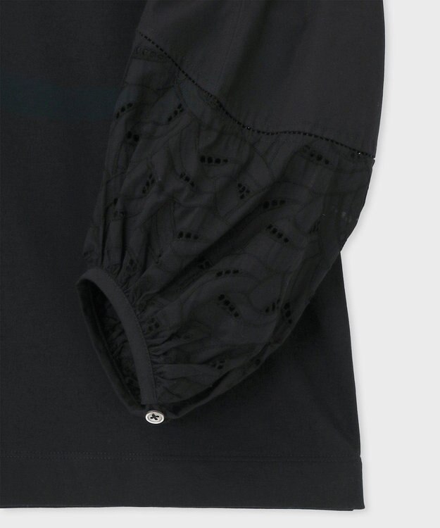 Paul Smith レース コンビ カットソー ブラック