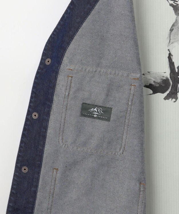 JOSEPH ABBOUD MOUNTAIN 【軽量/テーム・ヤルヴィコラボ】INDIGO×CORDURA デニム ベスト ネイビー系