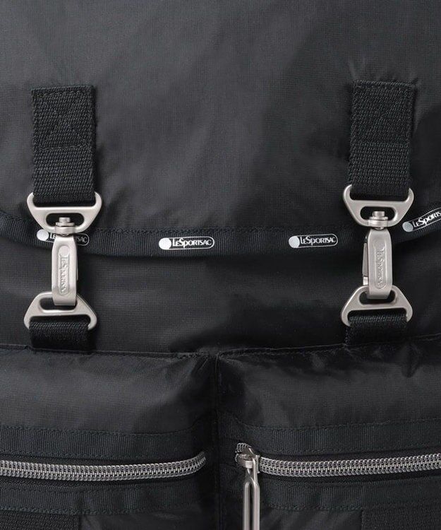 LeSportsac MODERN FLAP BACKPACK2/ブラックC ブラックC