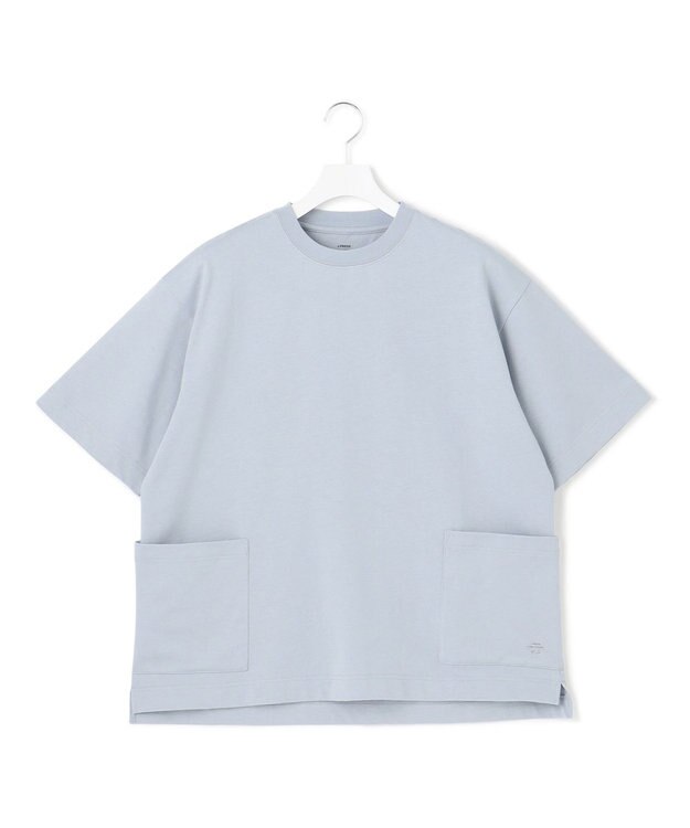 J.PRESS YORK STREET 【UNISEX】腰ポケットTシャツ ブルー系