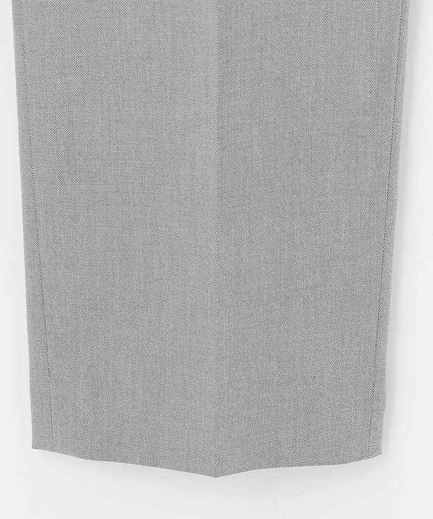 J.PRESS LADIES 【セットアップ対応・洗える・撥水】コットンFITTY テーパード パンツ グレー系