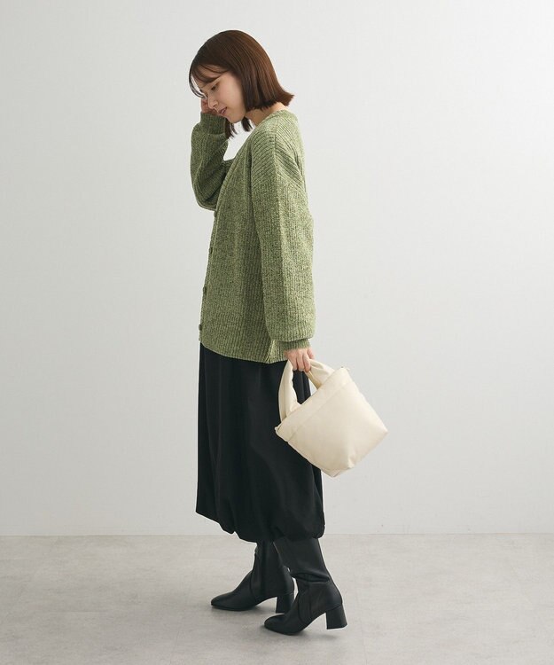 Green Parks ミディ丈バルーンスカート Black