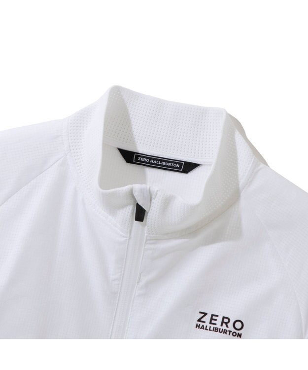 ZERO HALLIBURTON クールドッツカモフラブルゾン 82840 W4S8a レディースゴルフ ホワイト