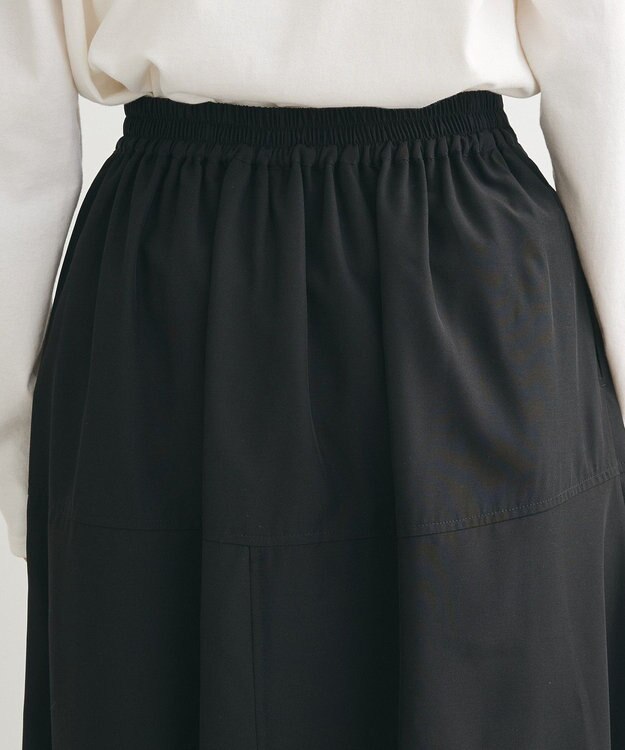Green Parks ミディ丈バルーンスカート Black