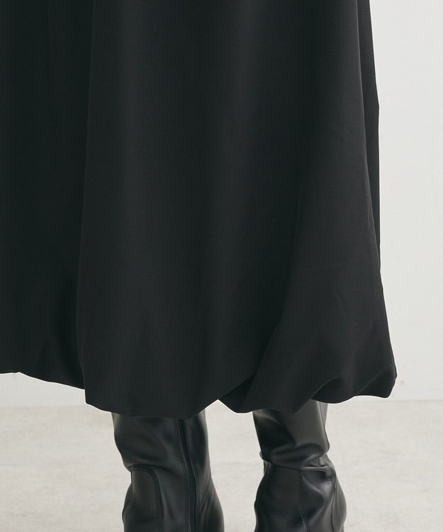 Green Parks ミディ丈バルーンスカート Black