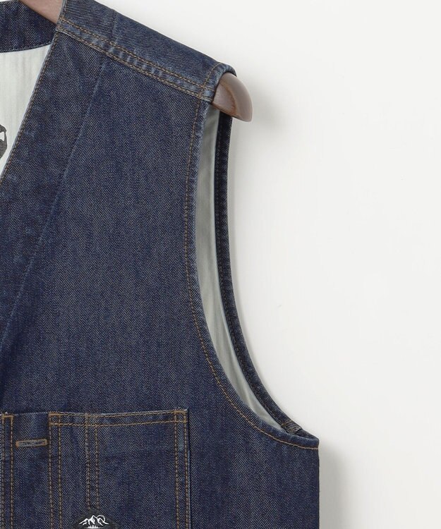 JOSEPH ABBOUD MOUNTAIN 【軽量/テーム・ヤルヴィコラボ】INDIGO×CORDURA デニム ベスト ネイビー系