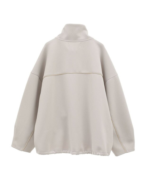 Green Parks コードラインスタンドカットブルゾン Light Gray