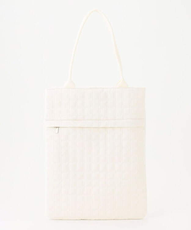 ICB キルティングPCトート ホワイト系