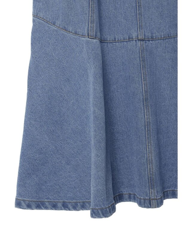 Green Parks ・ＳＵＧＡＲ　ＳＰＯＯＮ　デニムマーメイドジャンスカ Light Indigo