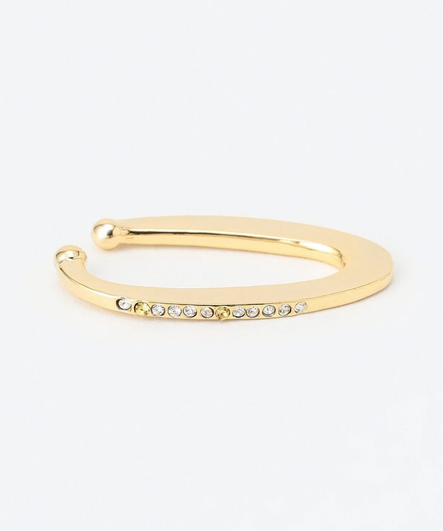 J.PRESS YORK STREET 【WOMEN】ビジューイヤーカフ ゴールド系