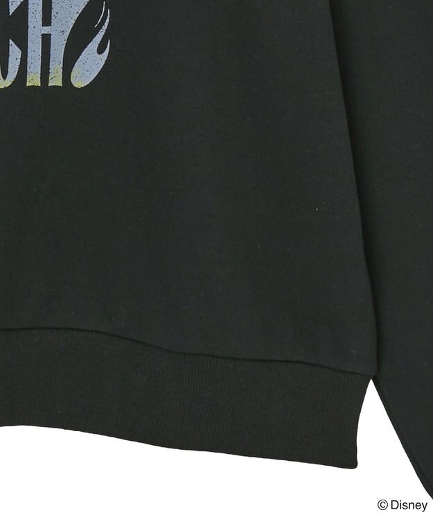 Green Parks VILLAINS/レースドッキングプリントスウェット White