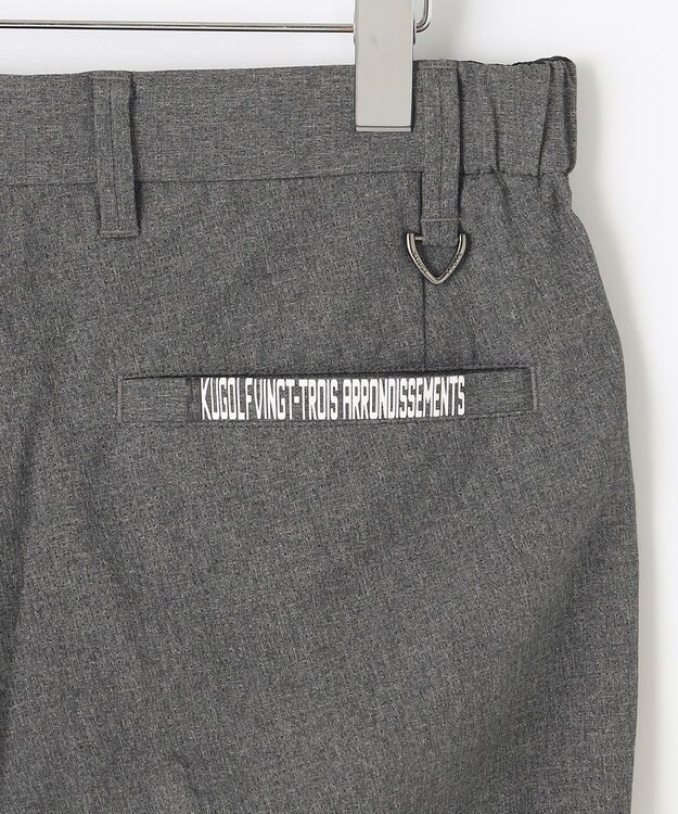 23区GOLF 通気性抜群！【MEN】ＤｏｔＡｉｒ テーパードパンツ ライトグレー系