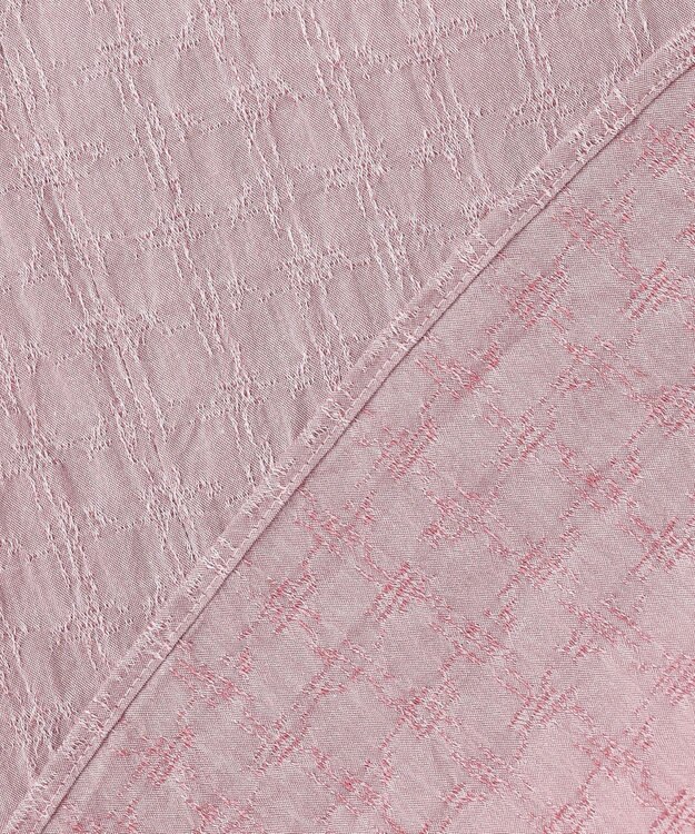 JOSEPH HOMME 新柄【オリジナル素材】ラティスジャガードストレッチ　ウィングカラーシャツ ピンク系