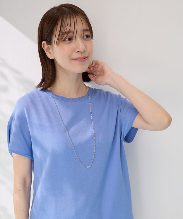 ANY マルチＷＡＹラリエットネックレス シルバー