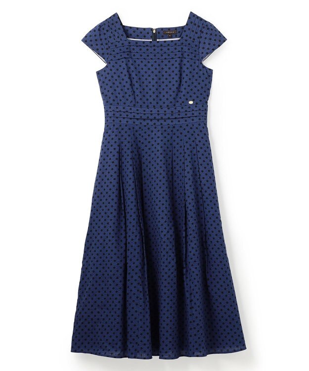 TOCCA 【松木育未さん着用】DOT WALTZ ドレス ブルー系5