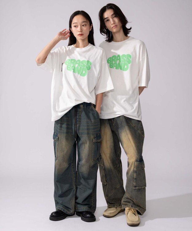 WEGO 【ユニセックス着用ITEM/SMLXLサイズ展開】アソートグラフィックT（SS）-2 柄70