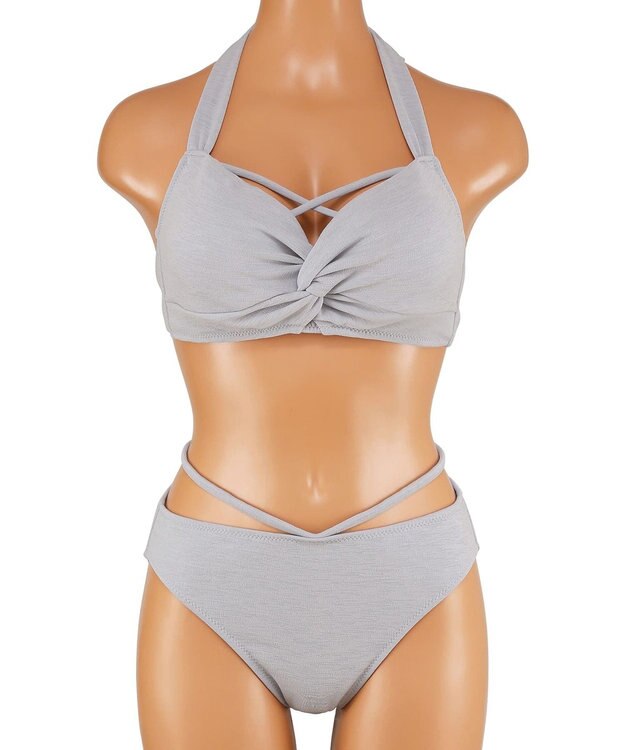 San-ai Resort（三愛水着楽園） 【San-ai Resort×PEACH　JOHNコラボ】【ナイスバディ水着】ワイヤービキニ　9M・11L　【San-ai Resort（サンアイリゾート）】 ブルー