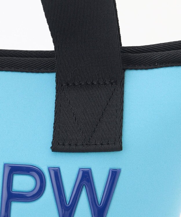 PW CIRCULUS 【新サイズ / 小さくなってもっと使いやすく！】【UNISEX】PW ロゴカートバッグ ゴルフ スカイブルー系