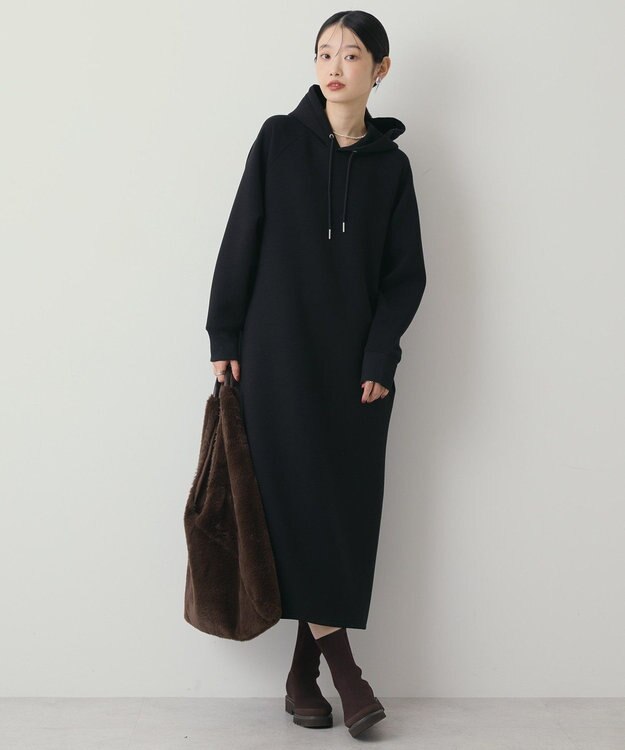 AMERICAN HOLIC ダンボールフーディーワンピース Black