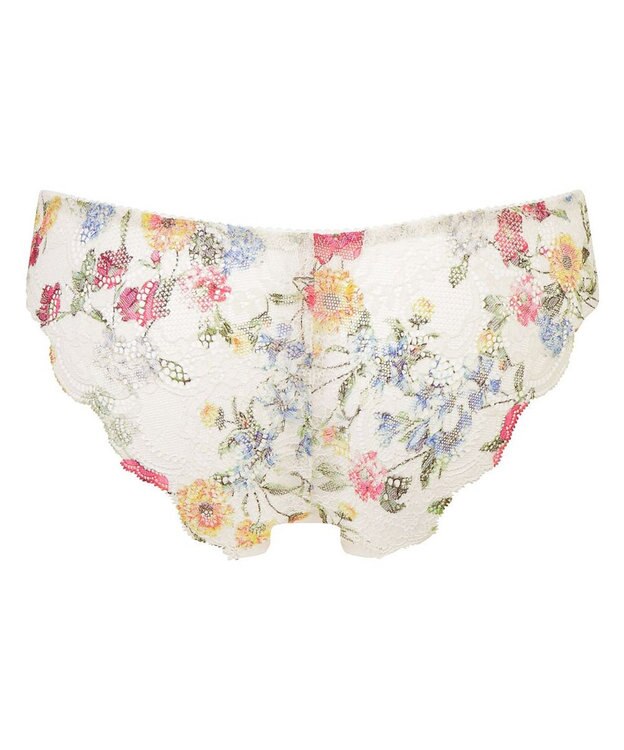 WACOAL Tバック ショーツ 【重力に負けないバストケアBra】 はきこみ丈あさめ BRA184とペア バックのかぶり広め レディース PRA484 /ワコール クリーム