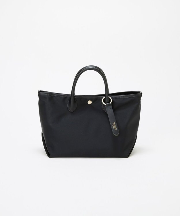 TOPKAPI 【Breath TOPKAPI】ナイロン レザーハンドル シンプル ミニ トートバッグ / 軽量 ブラック