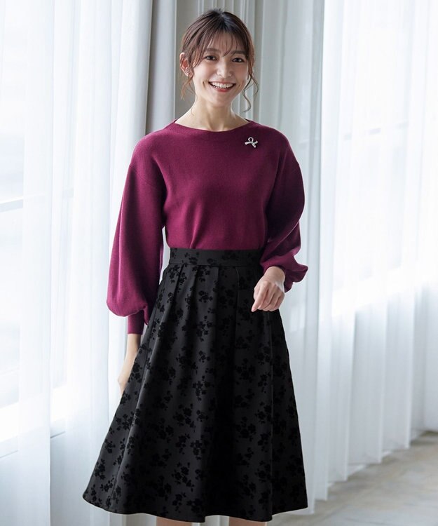 Tiaclasse   リボンモチーフブローチ シルバー